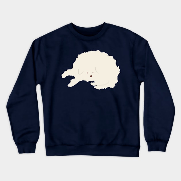 Dog or Hedgehog Crewneck Sweatshirt by PatternbyNOK